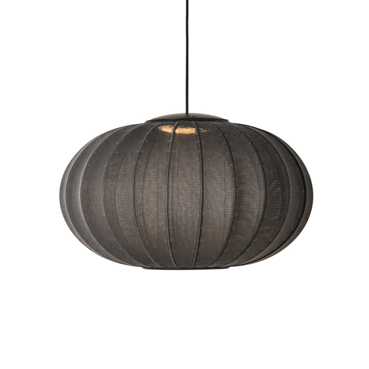 Knit Wit Oval Pendant Lamp 57 Led Mh Kwo57Bl Led - Made By Hand