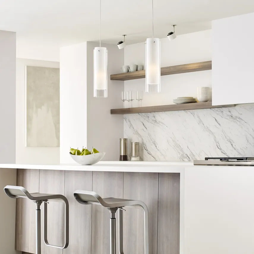 5X5 Cylinder Pendant Light Kitchen & Commercial Spaces by Visual & Comfort & Co