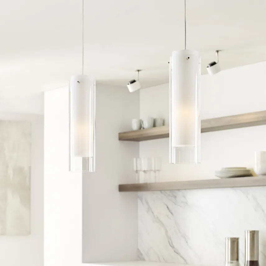 5X5 Cylinder Pendant Light Kitchen & Commercial Spaces by Visual & Comfort & Co