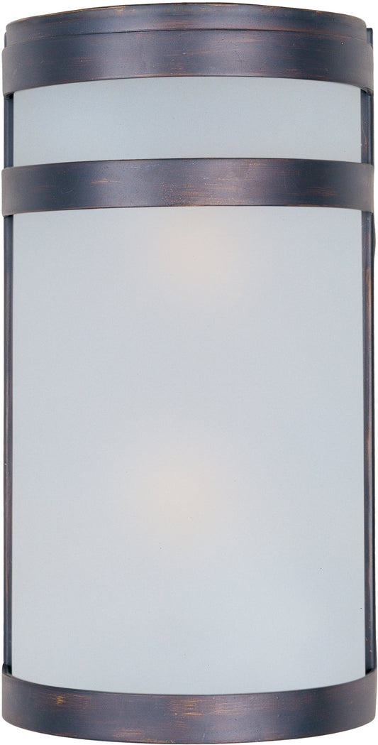 Arc 2-Light Outdoor Wall Sconce Oil Rubbed Bronze by Maxim Lighting
