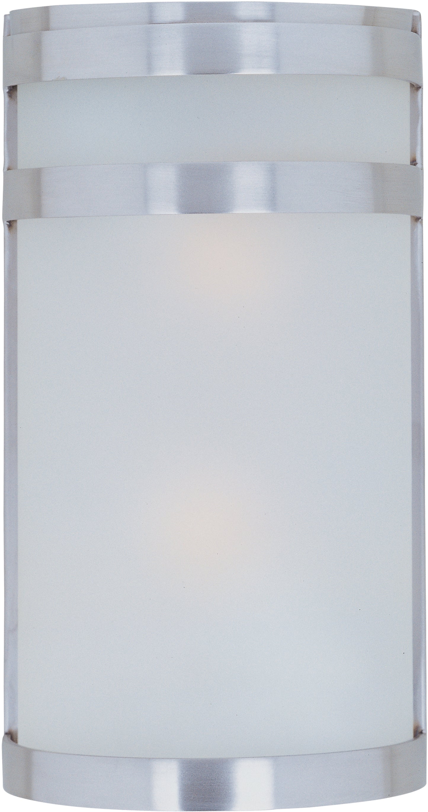 Arc 2-Light Outdoor Wall Sconce Stainless Steel by Maxim Lighting