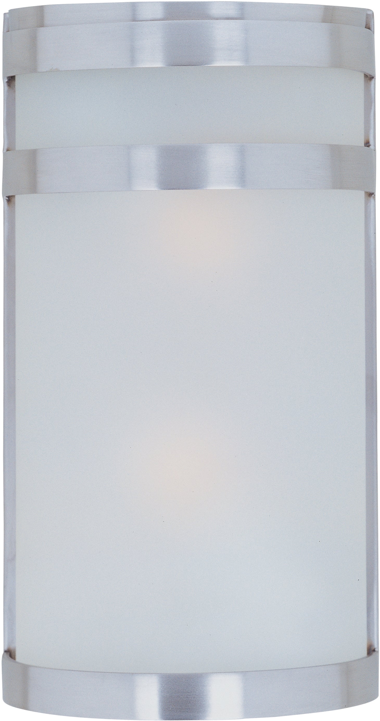 Arc 2-Light Outdoor Wall Sconce Stainless Steel by Maxim Lighting