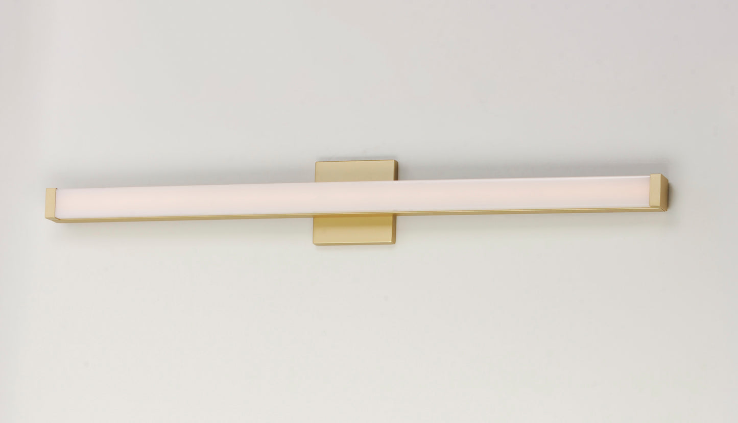 Spec 36" LED Bath Vanity Gold by Maxim Lighting
