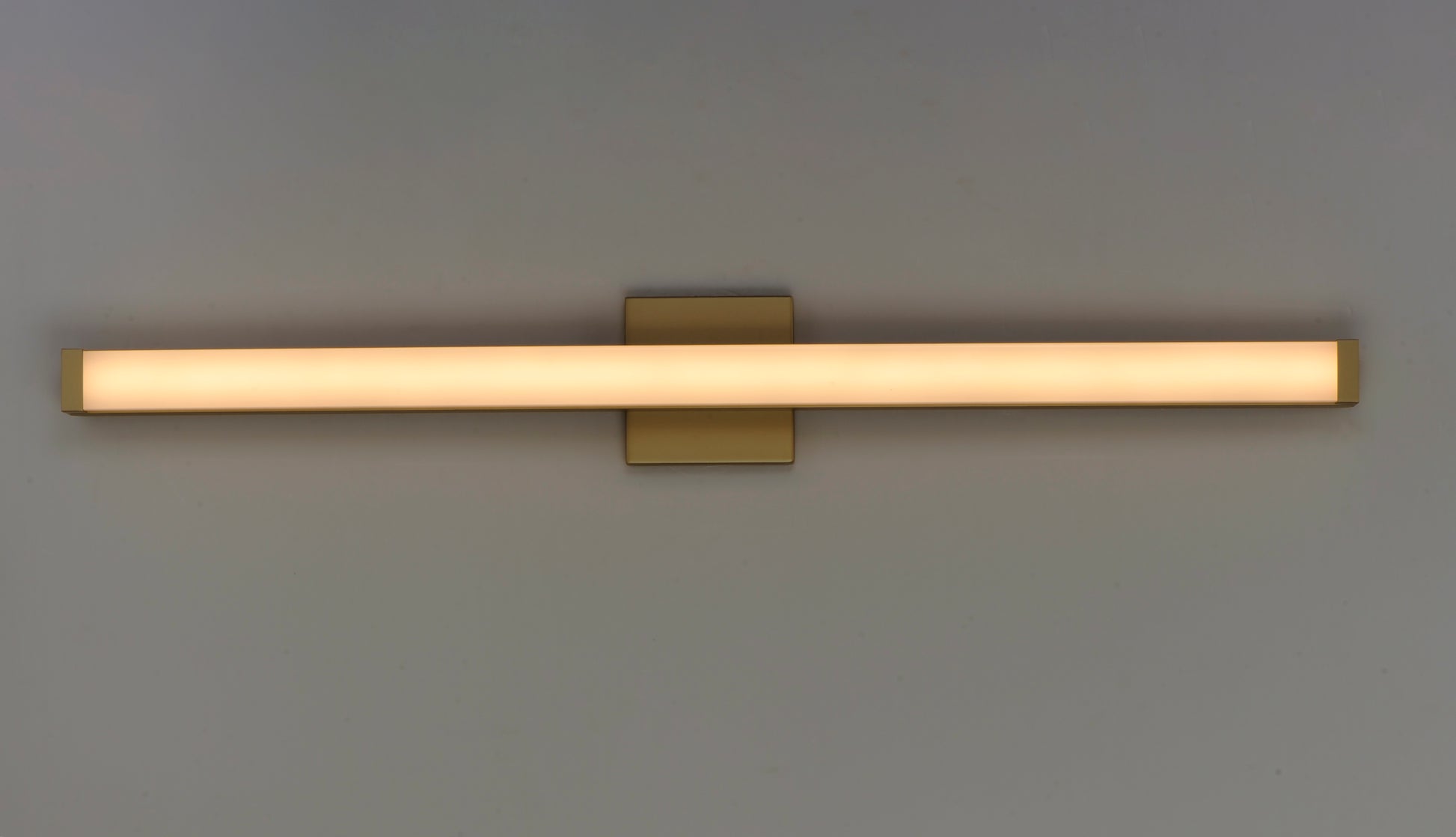 Spec 48" LED Bath Vanity Gold by Maxim Lighting