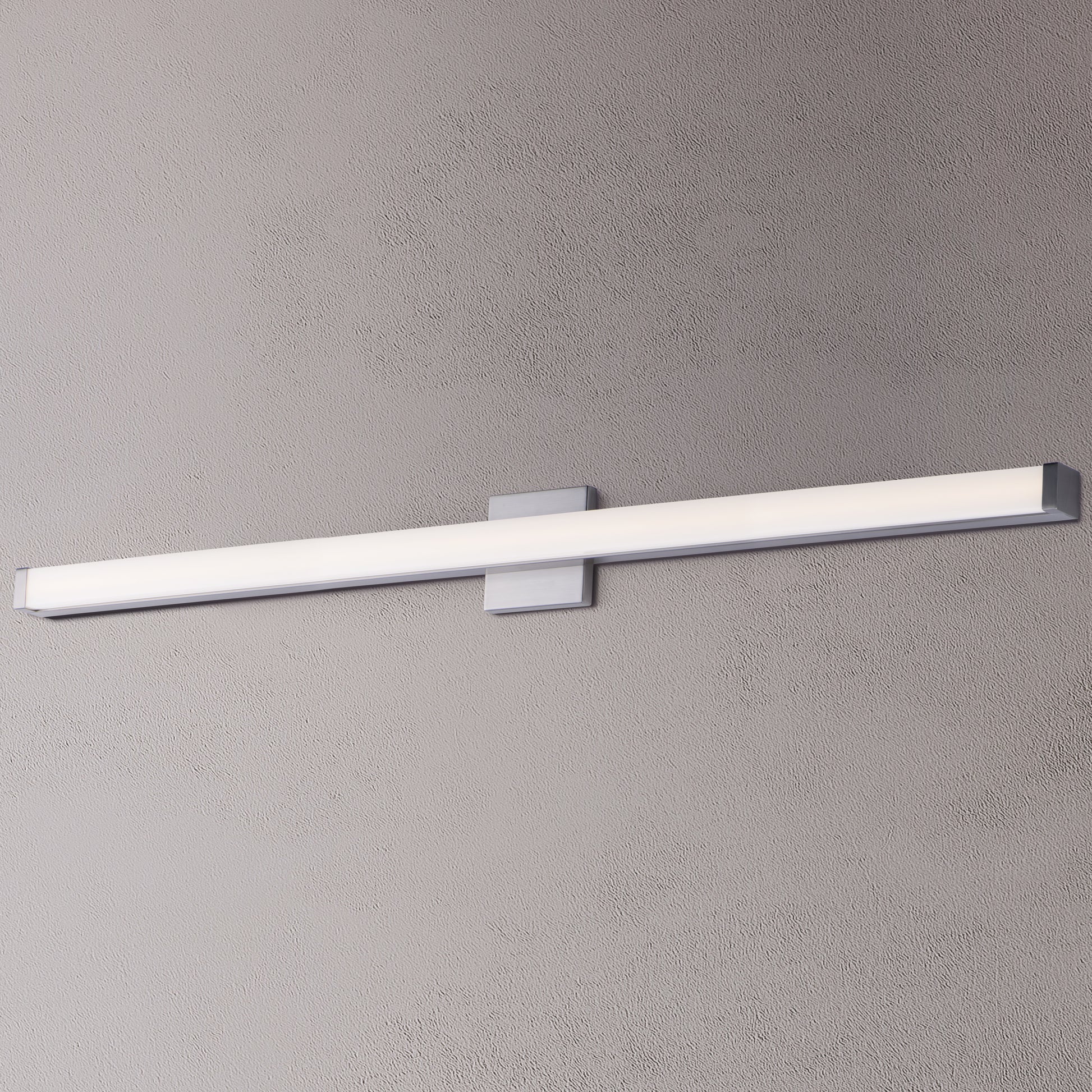 Spec 48" LED Bath Vanity Satin Nickel by Maxim Lighting