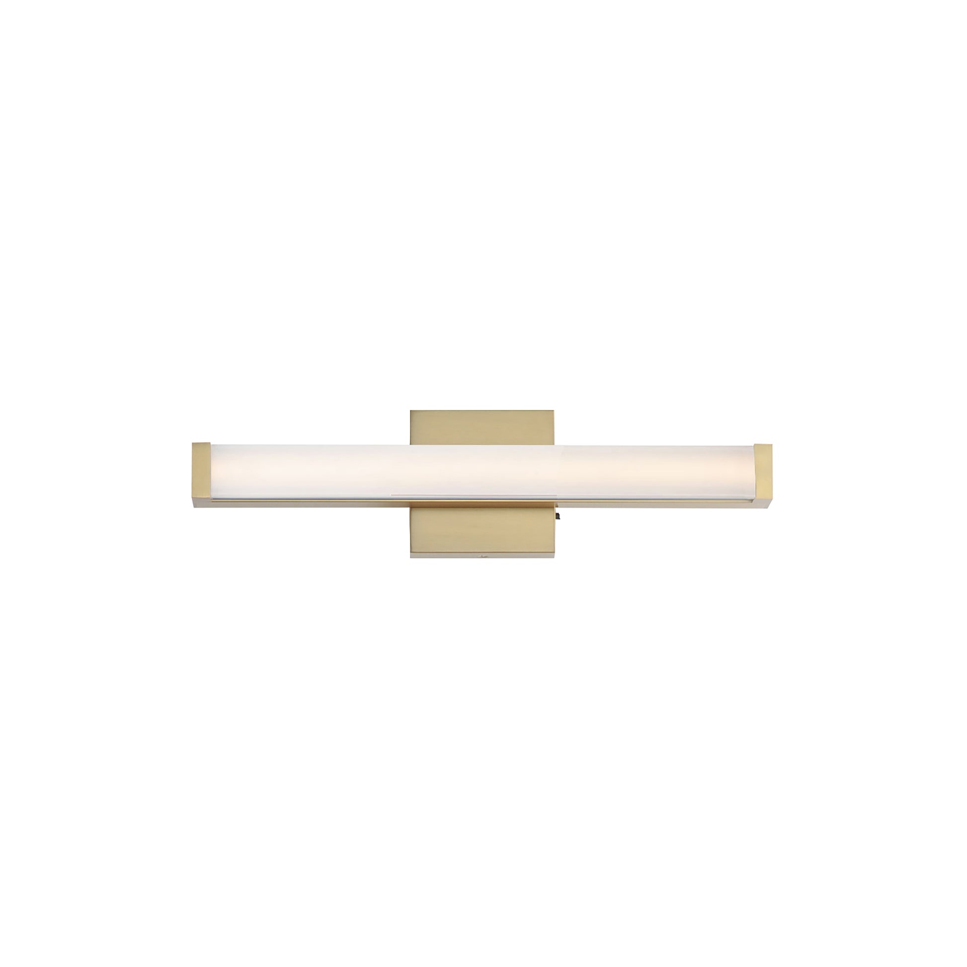 Spec 18" LED Bath Vanity 5CCT Natural Aged Brass by Maxim Lighting
