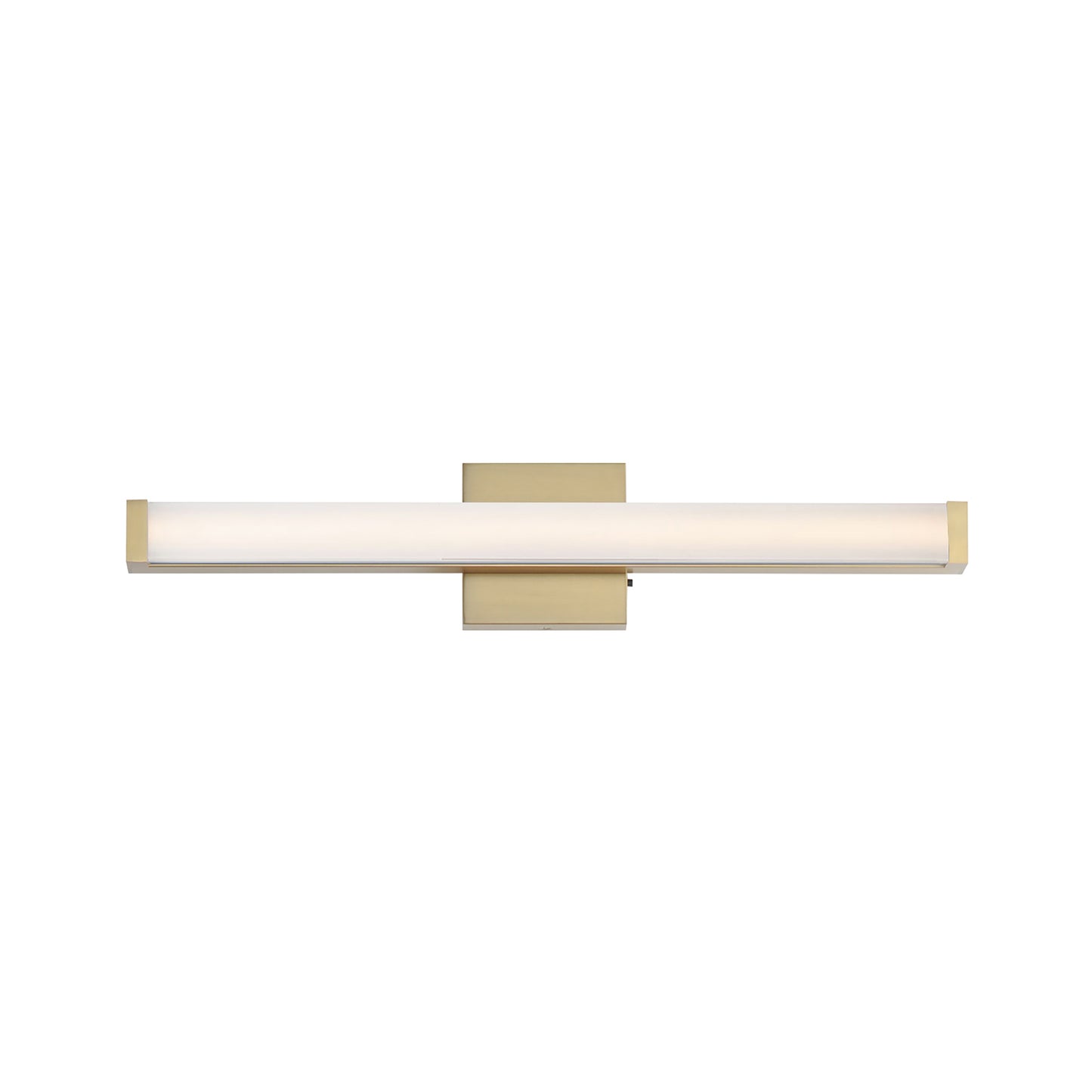 Spec 24" LED Bath Vanity 5CCT Natural Aged Brass by Maxim Lighting