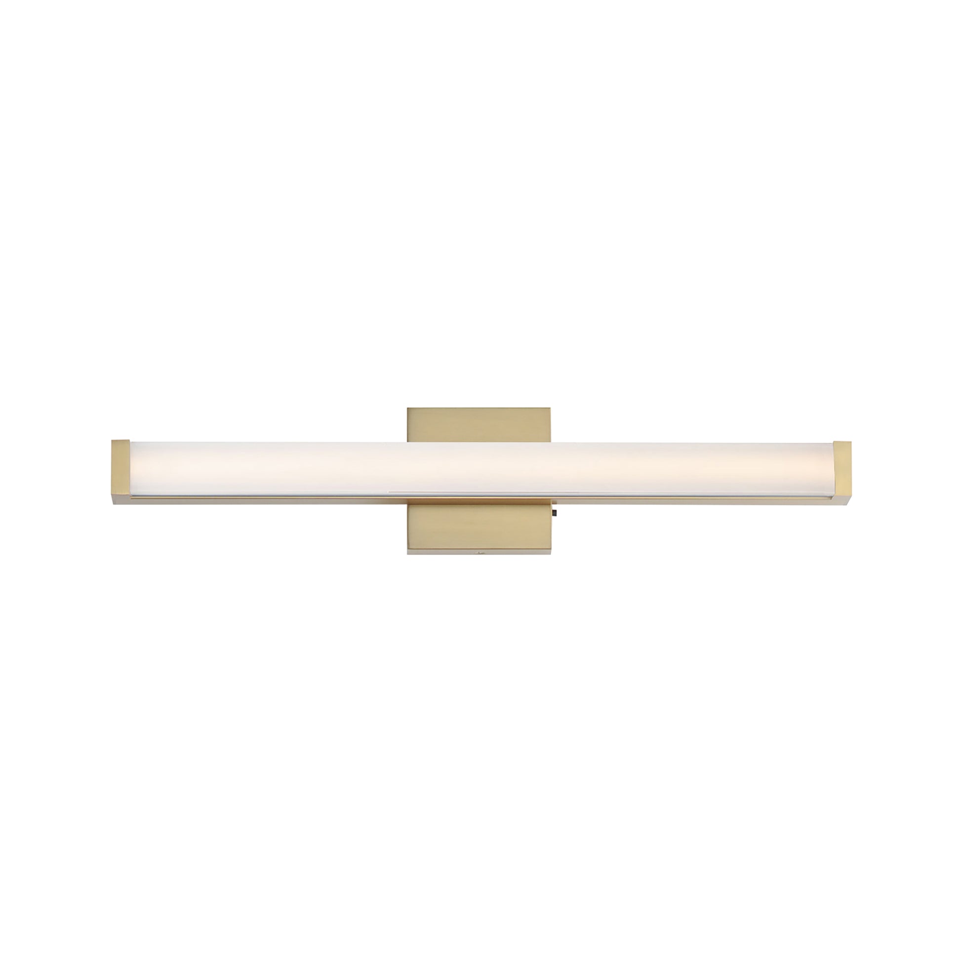 Spec 24" LED Bath Vanity 5CCT Natural Aged Brass by Maxim Lighting