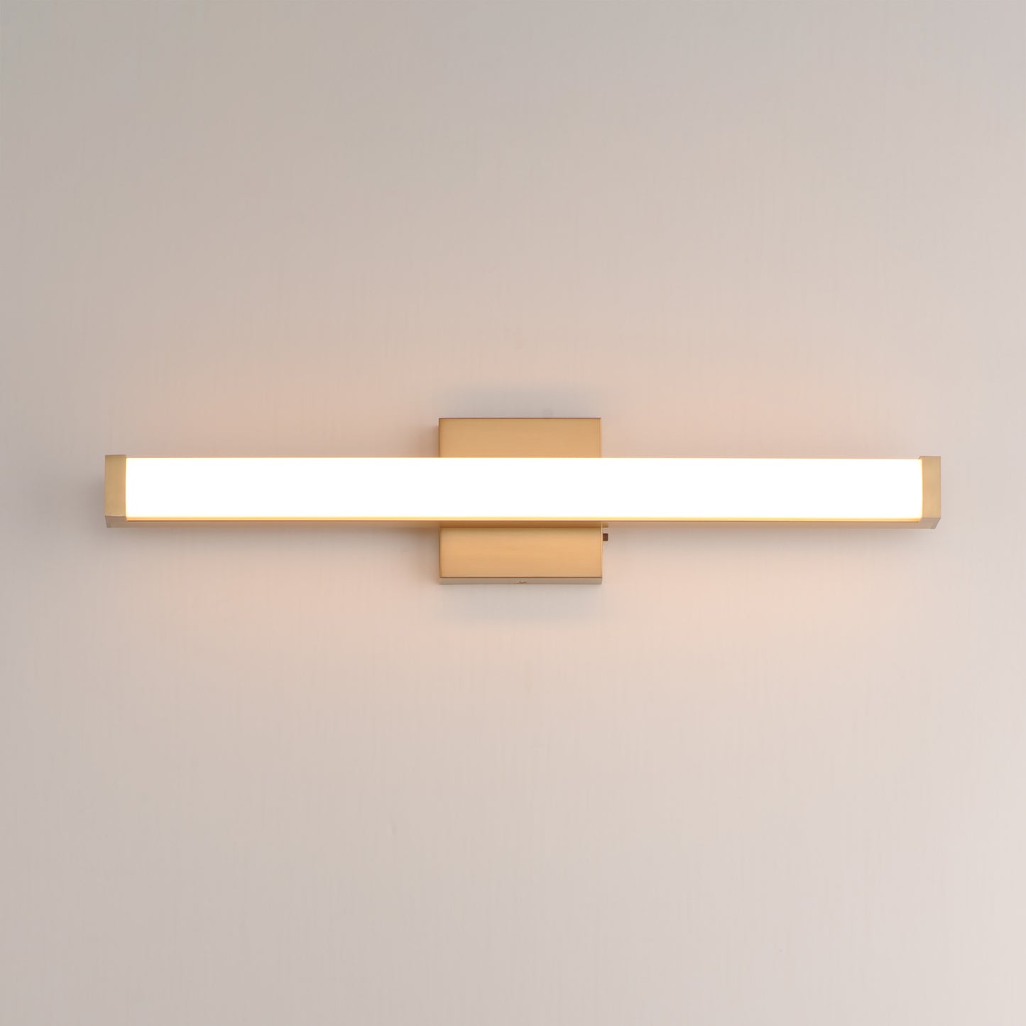 Spec 24" LED Bath Vanity 5CCT Natural Aged Brass by Maxim Lighting