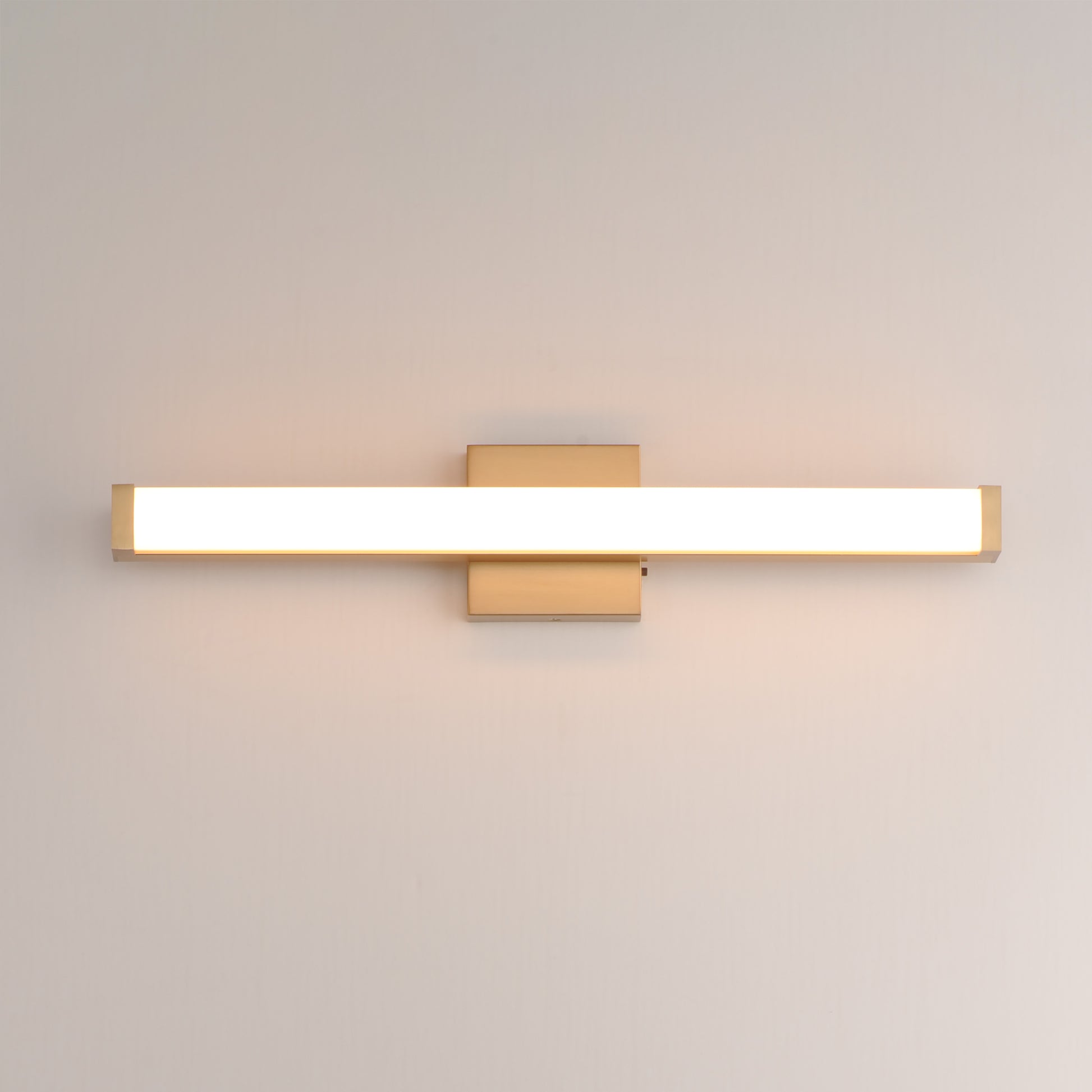Spec 24" LED Bath Vanity 5CCT Natural Aged Brass by Maxim Lighting