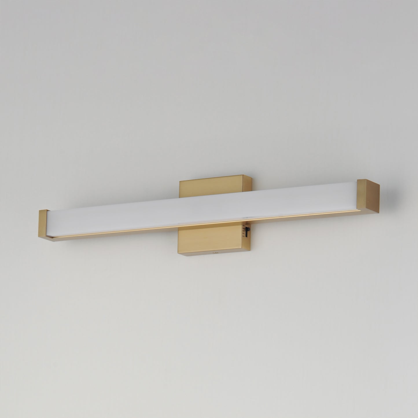 Spec 24" LED Bath Vanity 5CCT Natural Aged Brass by Maxim Lighting