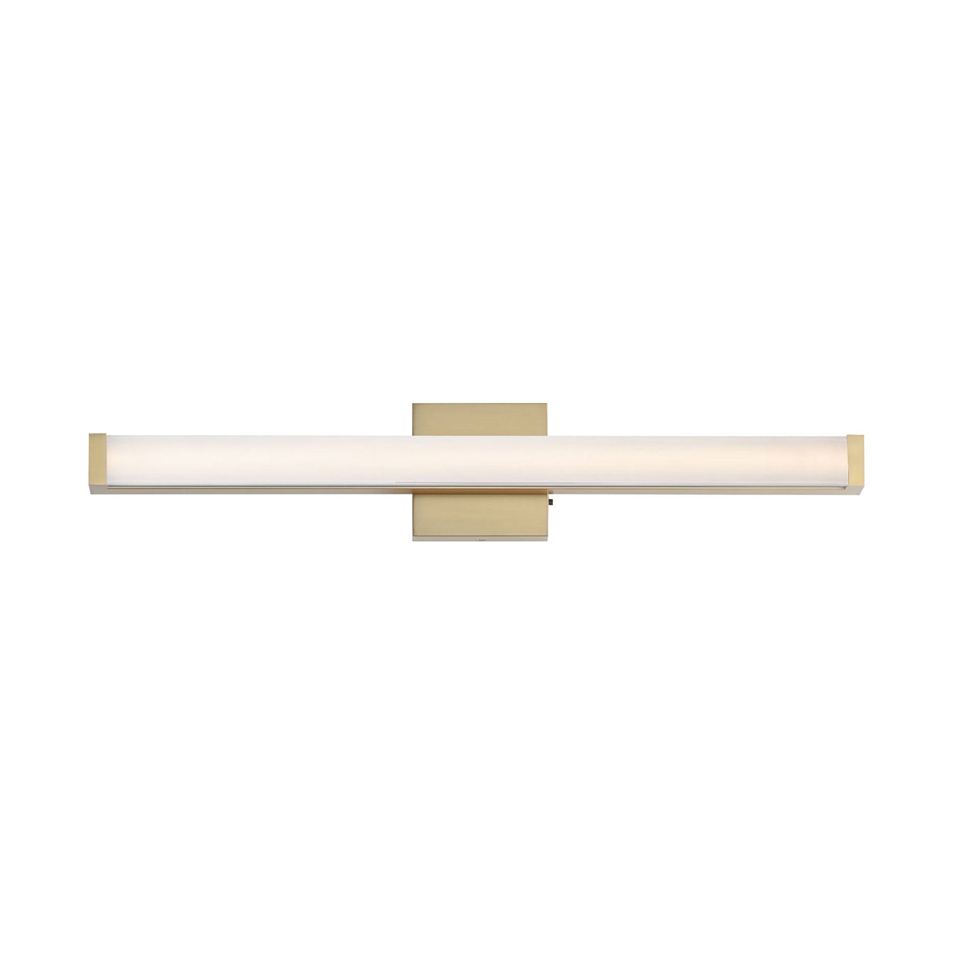 Spec 30" LED Bath Vanity 5CCT Natural Aged Brass by Maxim Lighting