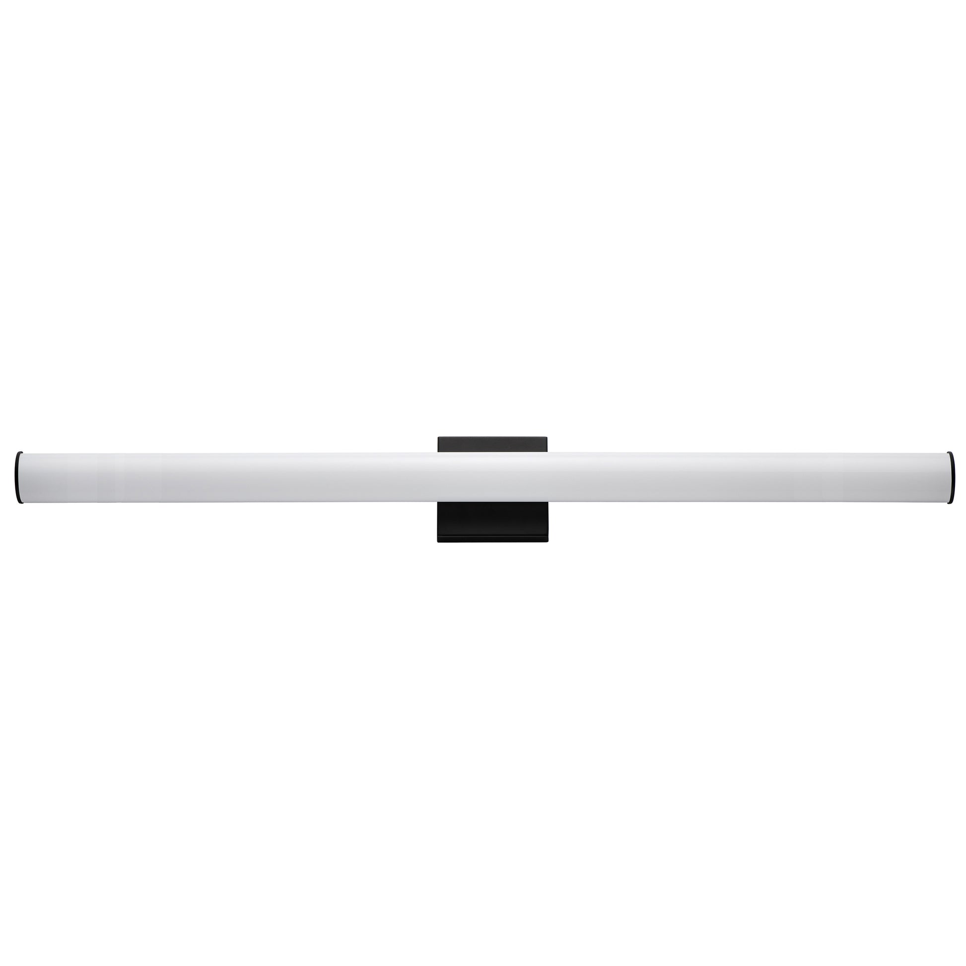 Rail 48" LED Bath Vanity Black by Maxim Lighting