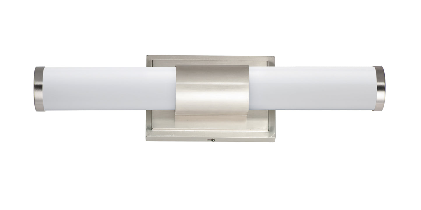 Optic 18" LED Bath Vanity Satin Nickel by Maxim Lighting