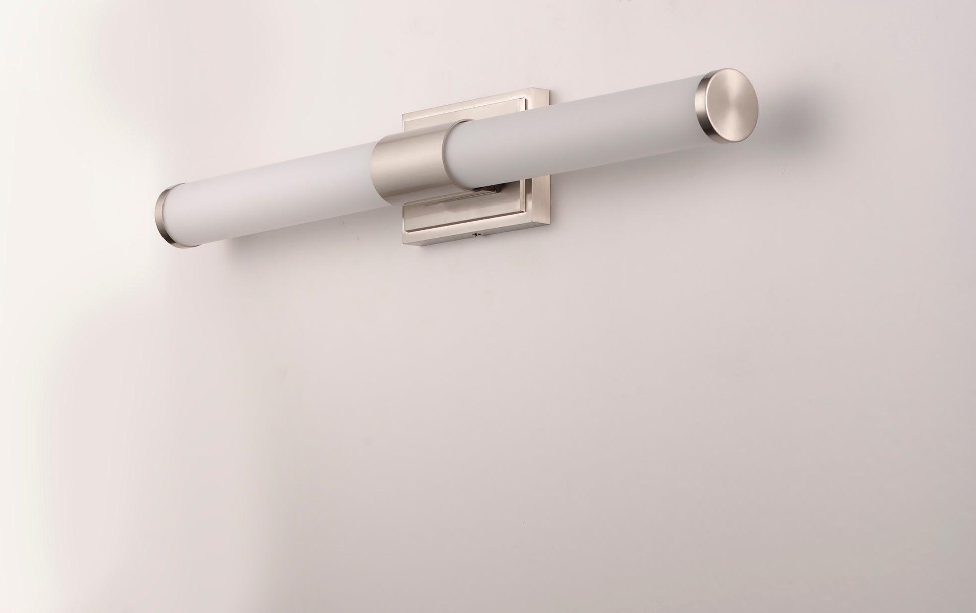 Optic 30" LED Bath Vanity Satin Nickel by Maxim Lighting