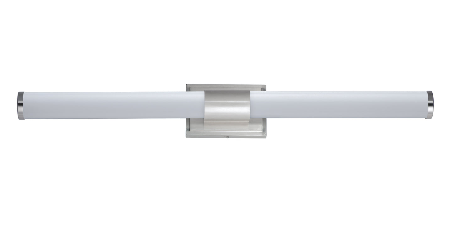 Optic 36" LED Bath Vanity Satin Nickel by Maxim Lighting