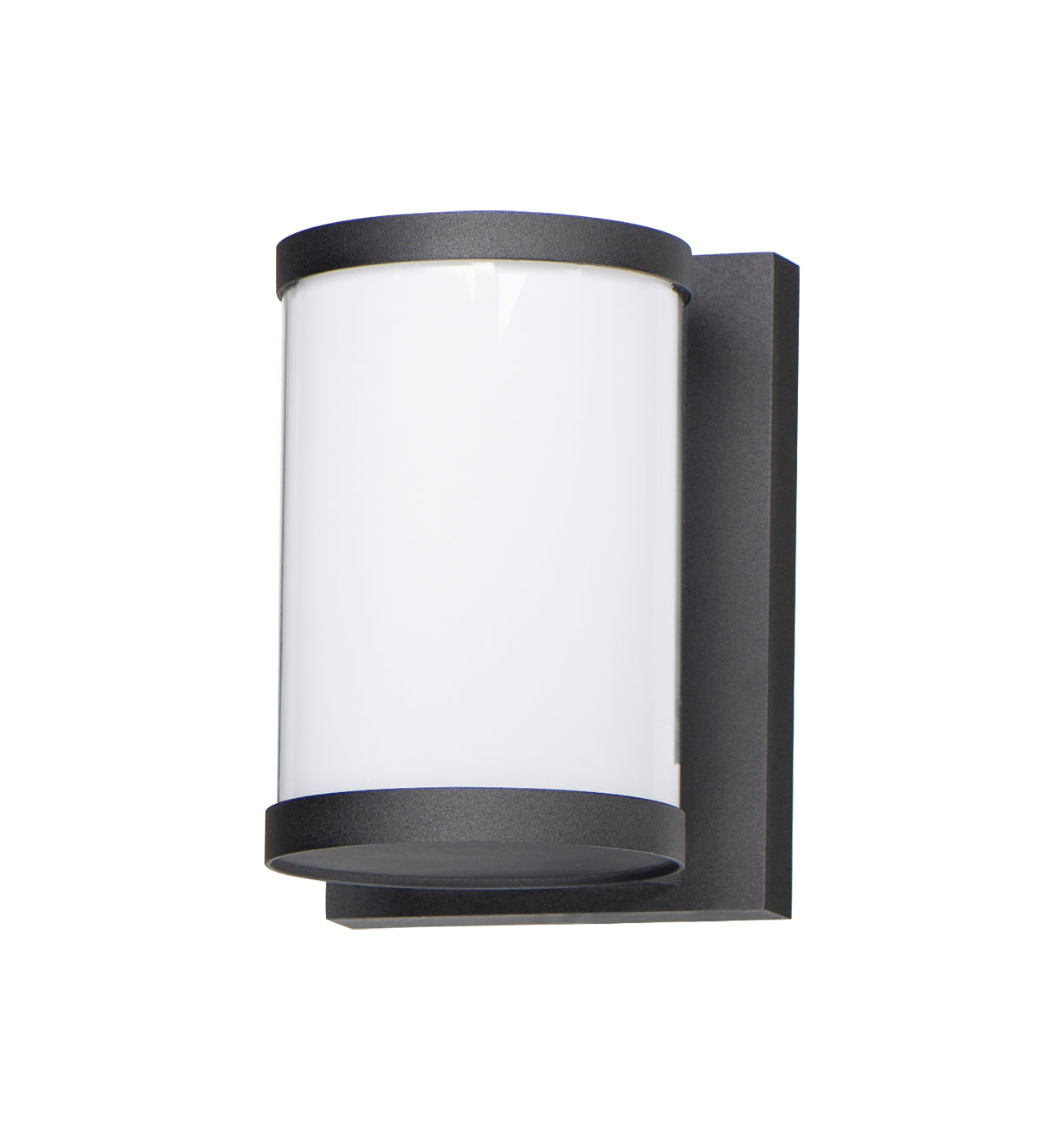 Barrel Small LED Outdoor Wall Sconce Black by Maxim Lighting