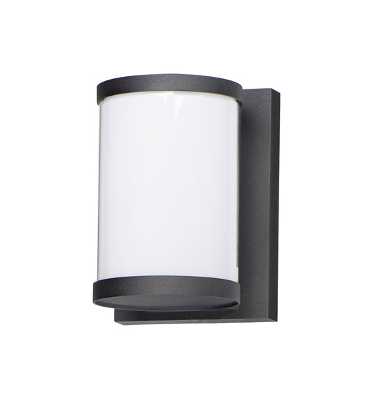 Barrel Small LED Outdoor Wall Sconce Black by Maxim Lighting