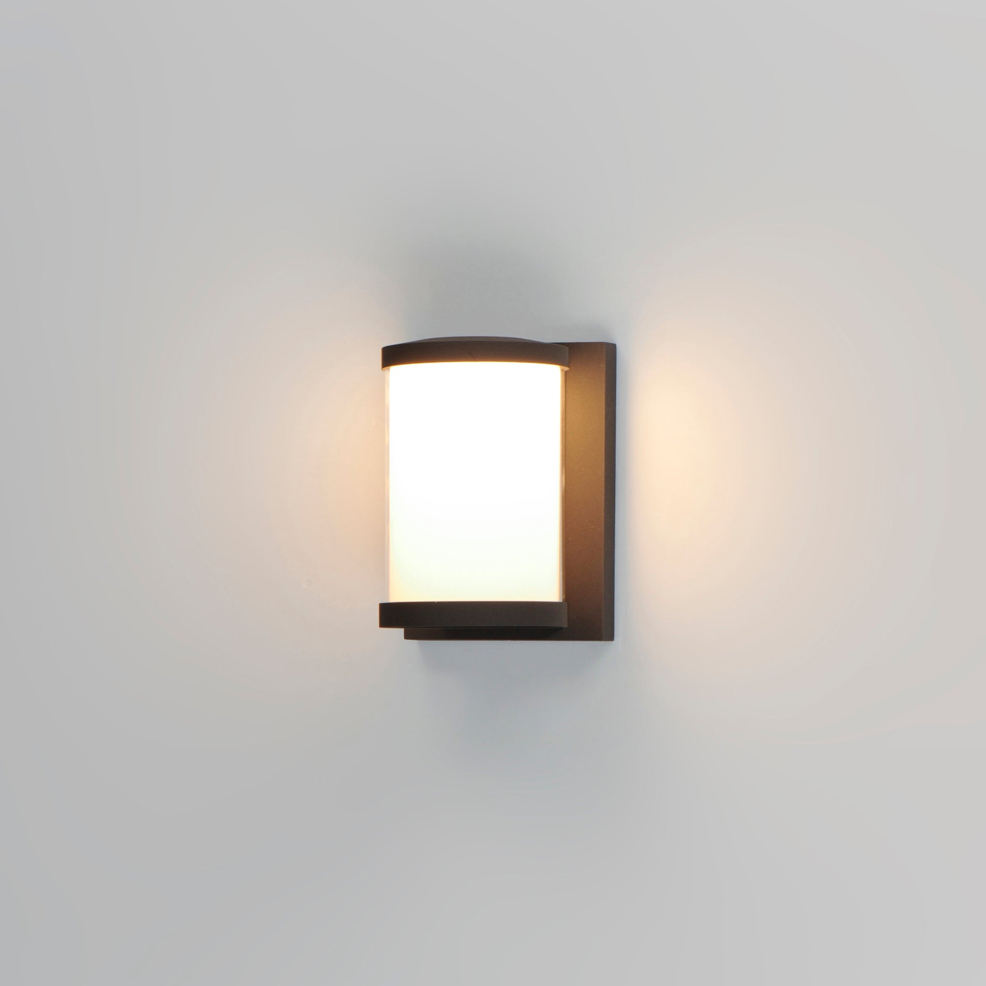Barrel Small LED Outdoor Wall Sconce Black by Maxim Lighting