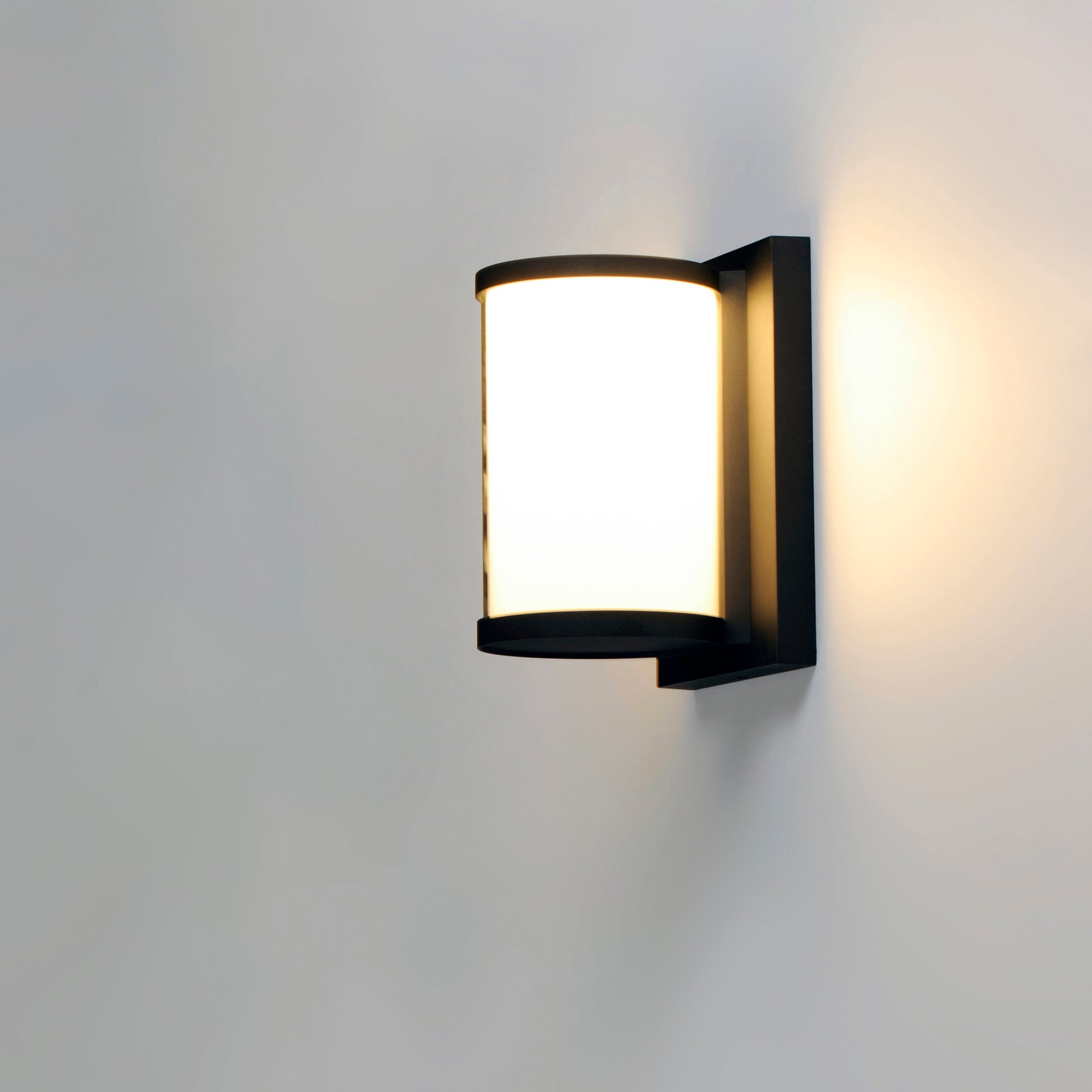 Barrel Small LED Outdoor Wall Sconce Black by Maxim Lighting