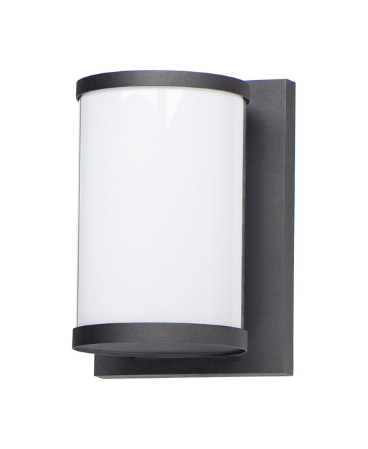 Barrel Medium LED Outdoor Wall Sconce Black by Maxim Lighting