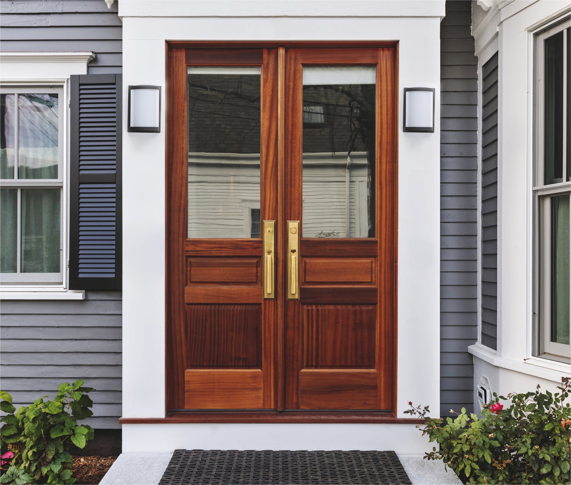 Barrel Medium LED Outdoor Wall Sconce Black by Maxim Lighting