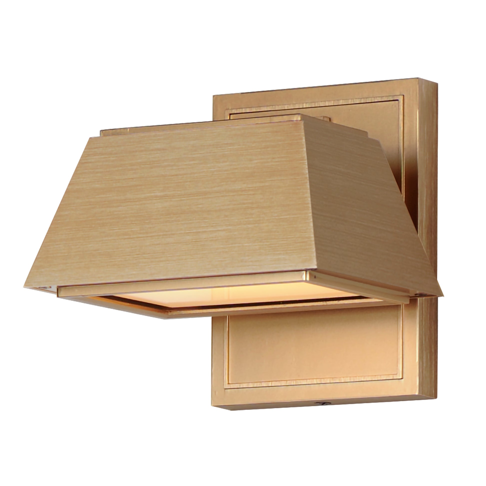 Mansard LED Outdoor Sconce Antique Brass by Maxim Lighting