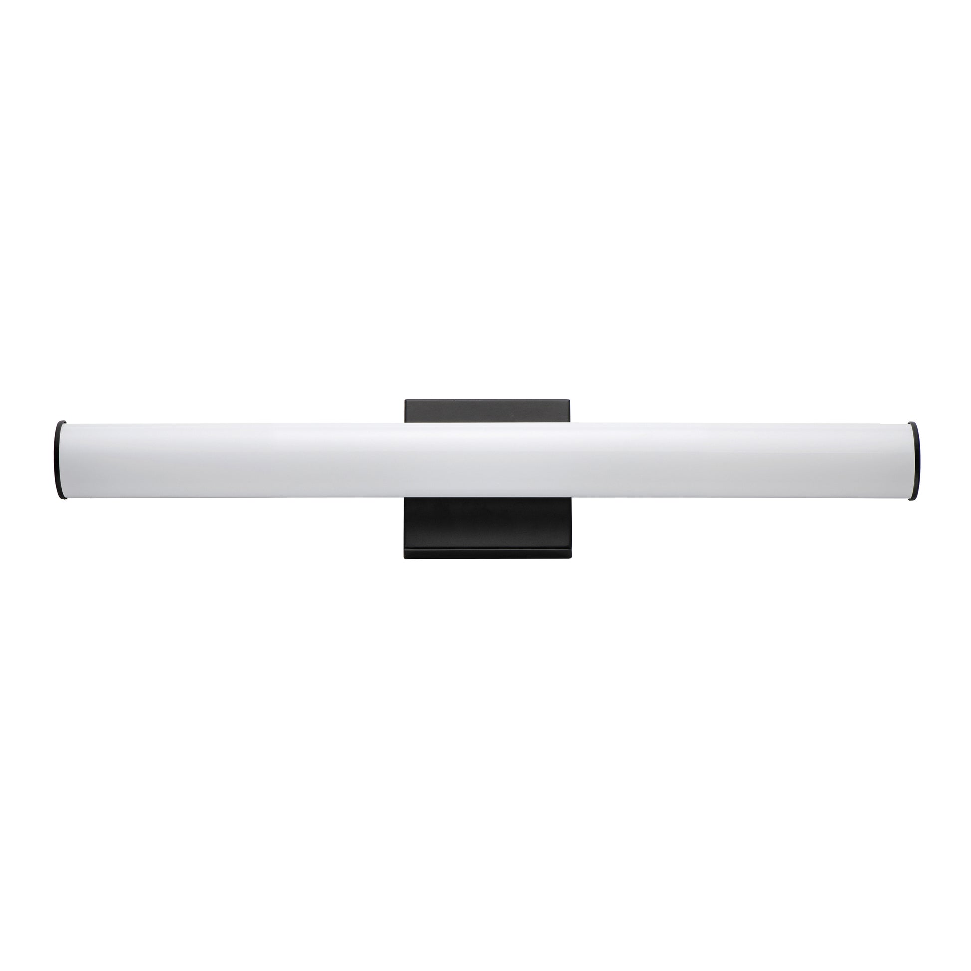 Rail 24" LED Bath Vanity 5CCT Black by Maxim Lighting