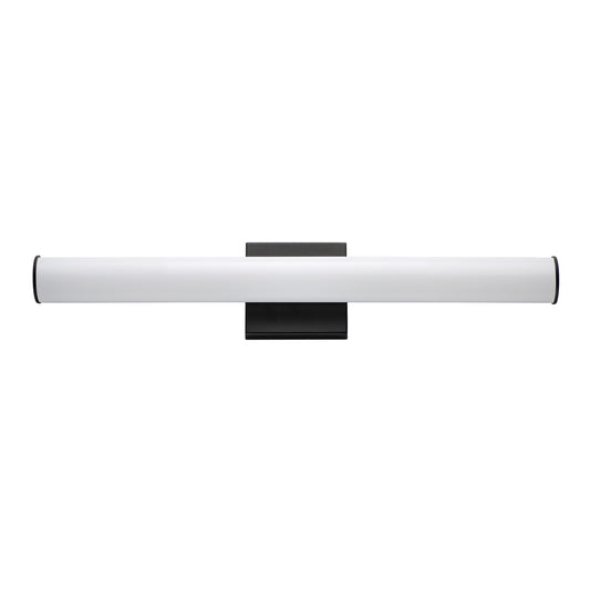 Rail 24" LED Bath Vanity 5CCT Black by Maxim Lighting