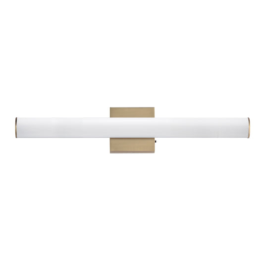 Rail 24" LED Bath Vanity 5CCT Natural Aged Brass by Maxim Lighting
