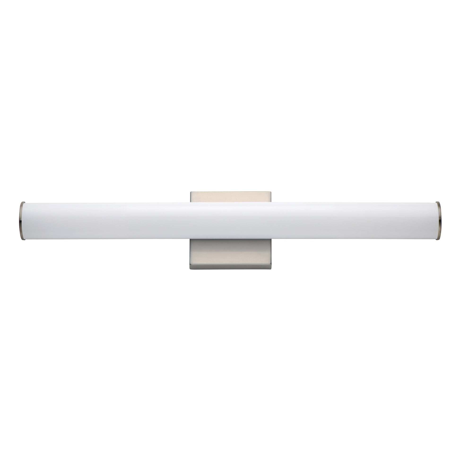 Rail 24" LED Bath Vanity 5CCT Satin Nickel by Maxim Lighting