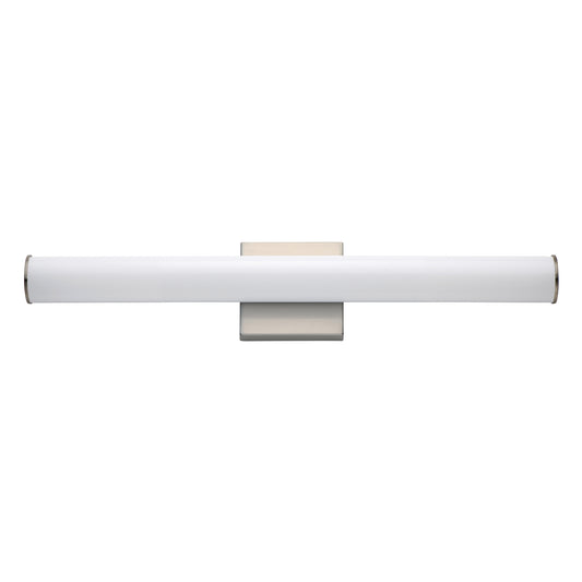 Rail 24" LED Bath Vanity 5CCT Satin Nickel by Maxim Lighting