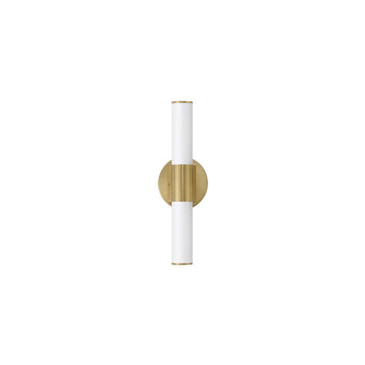 Tubo 18" LED Bath Vanity Natural Aged Brass by Maxim Lighting