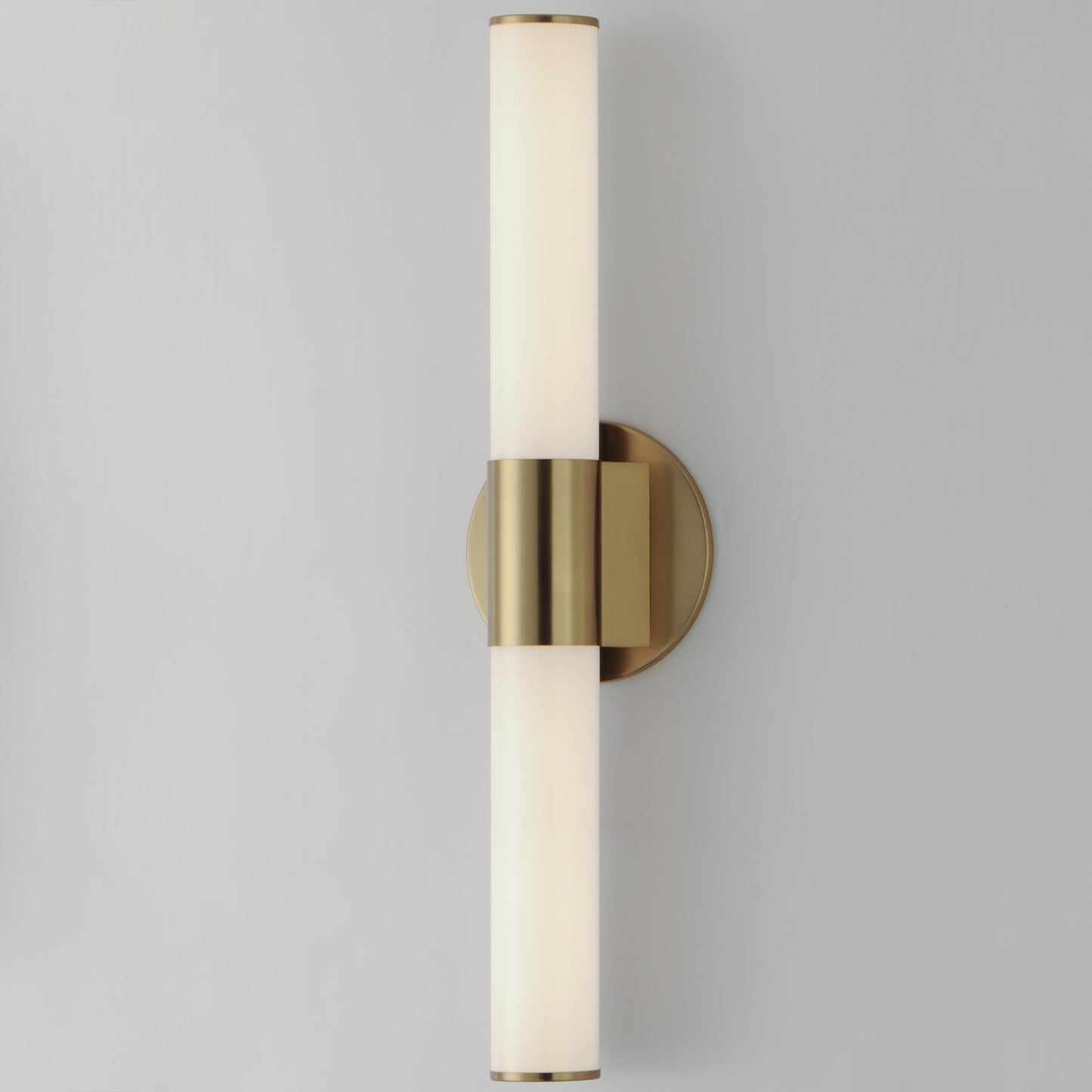 Tubo 24" LED Bath Vanity Natural Aged Brass by Maxim Lighting