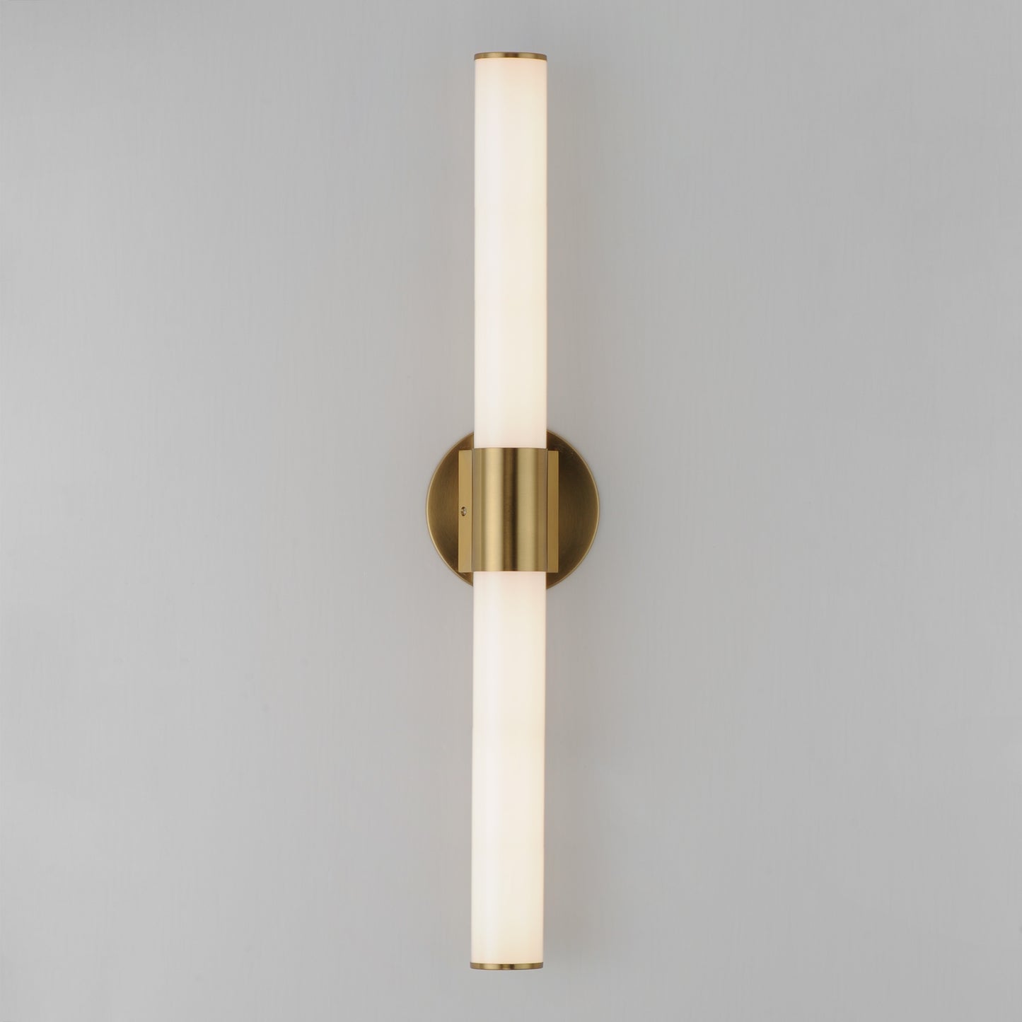 Tubo 30" LED Bath Vanity Natural Aged Brass by Maxim Lighting