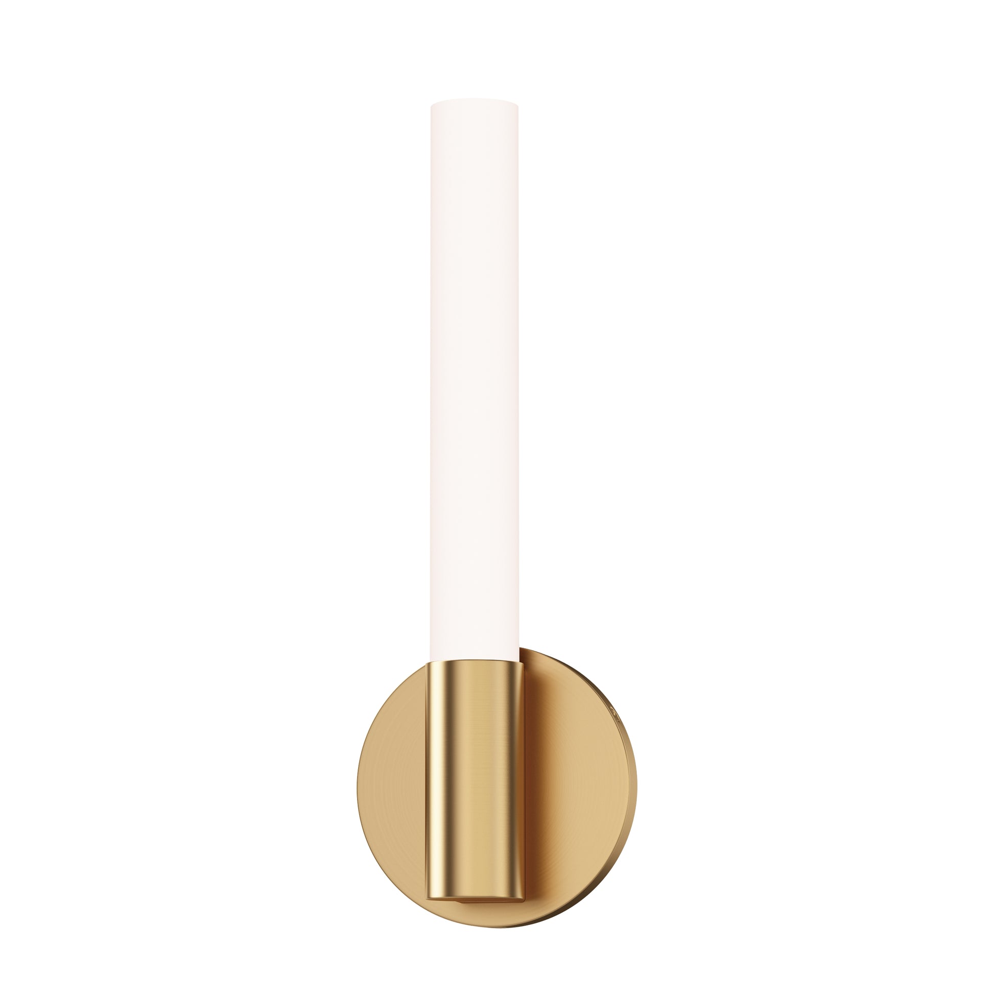 Tubi 14" 5CCT LED Wall Sconce Natural Aged Brass by Maxim Lighting