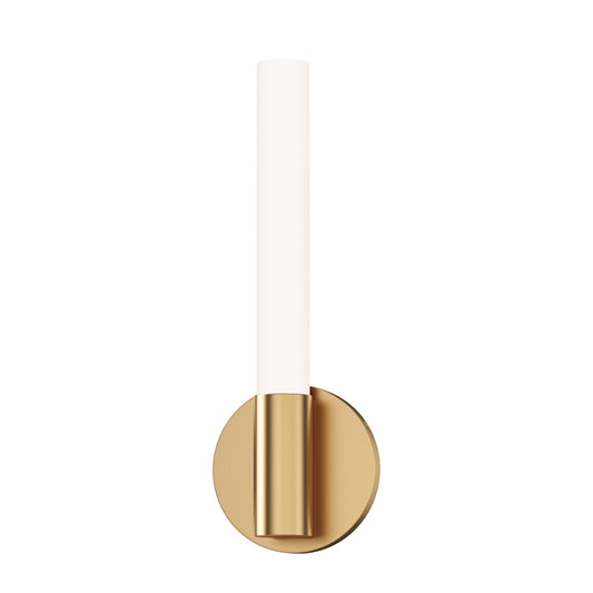 Tubi 14" 5CCT LED Wall Sconce Natural Aged Brass by Maxim Lighting