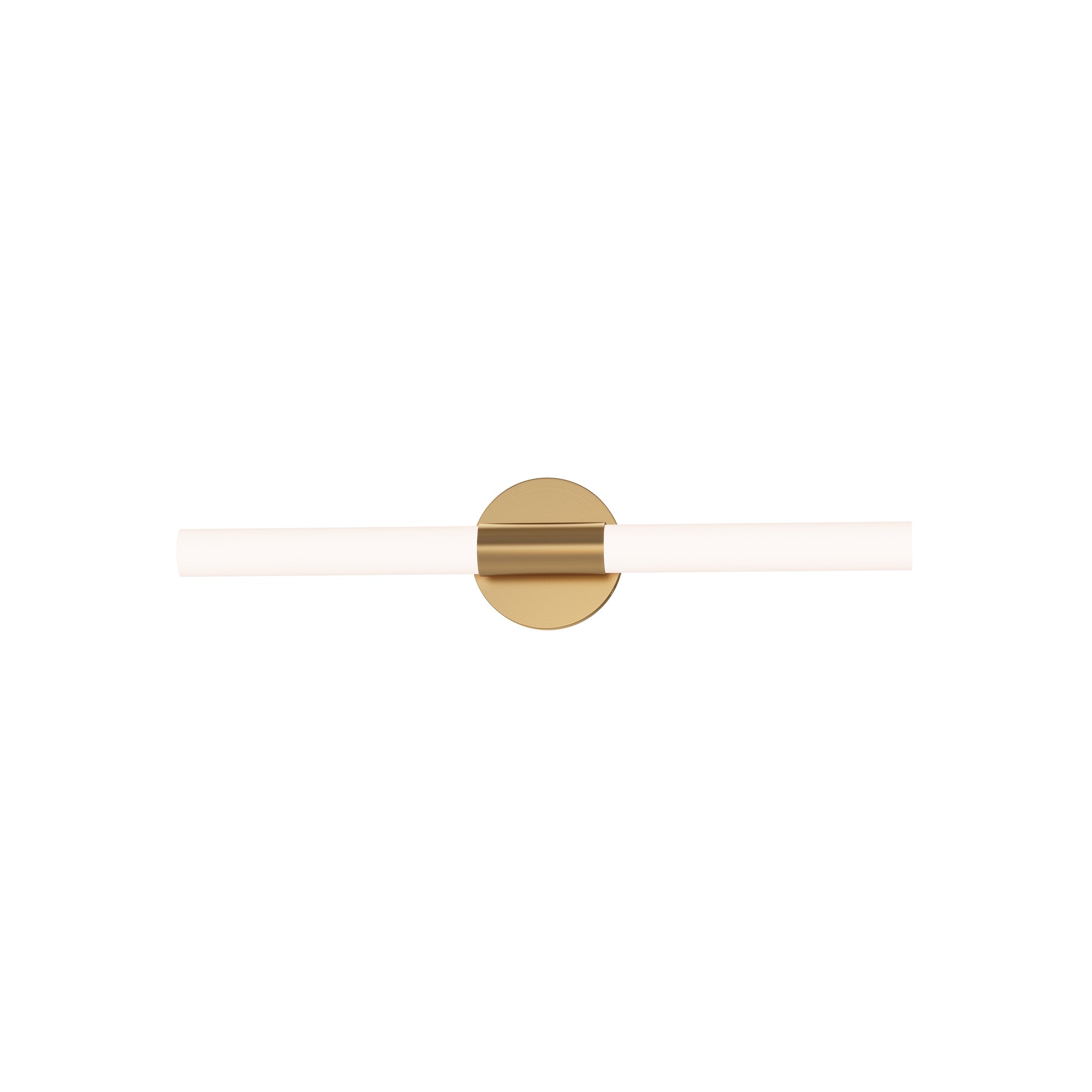 Tubi 24" 5CCT LED Bath Bar Natural Aged Brass by Maxim Lighting