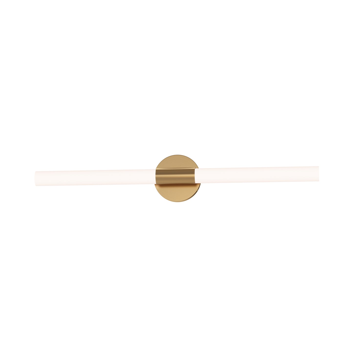 Tubi 30" 5CCT LED Bath Bar Natural Aged Brass by Maxim Lighting