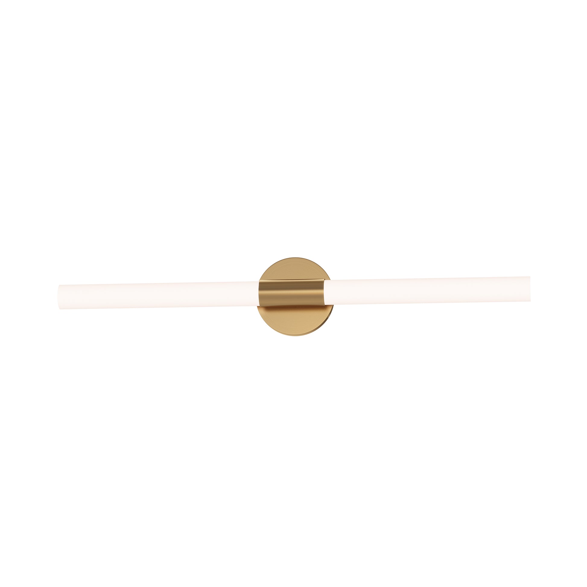 Tubi 30" 5CCT LED Bath Bar Natural Aged Brass by Maxim Lighting
