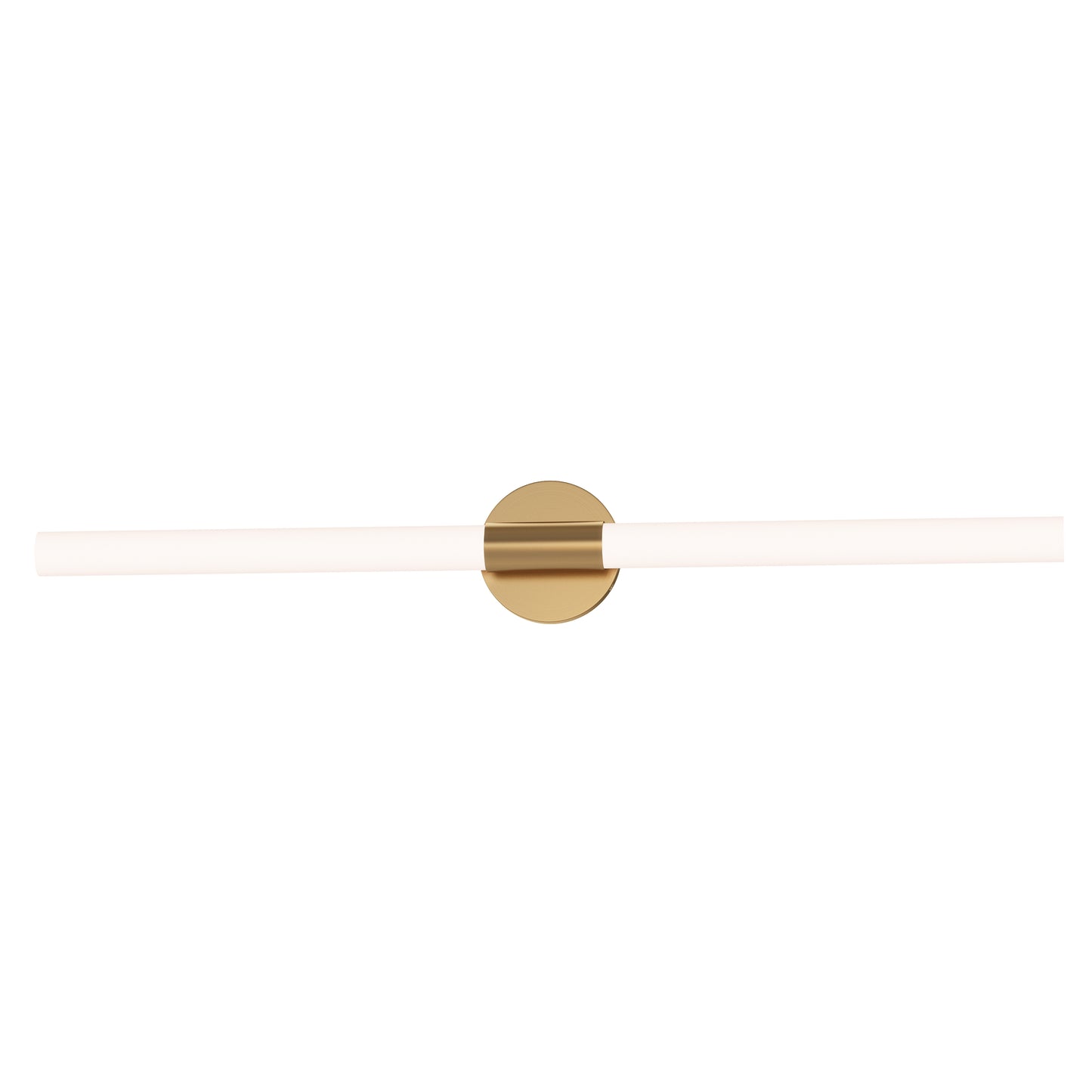 Tubi 36" 5CCT LED Bath Bar Natural Aged Brass by Maxim Lighting