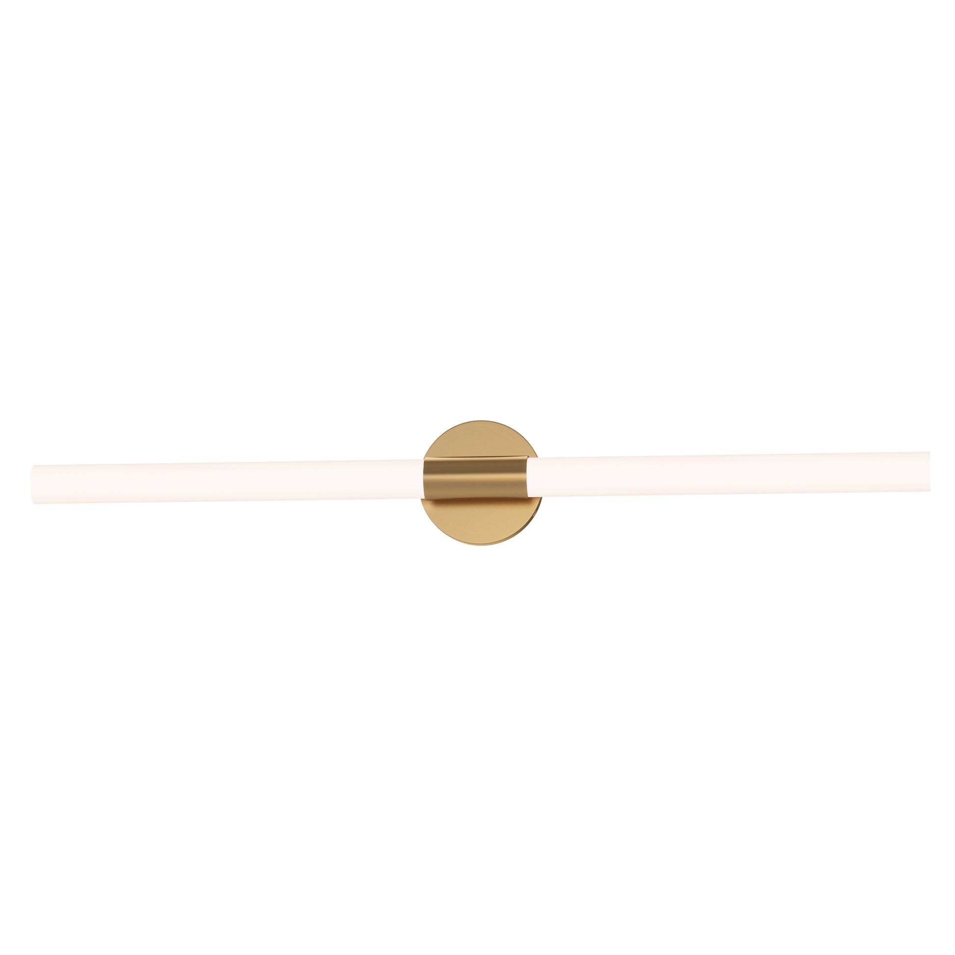 Tubi 36" 5CCT LED Bath Bar Natural Aged Brass by Maxim Lighting