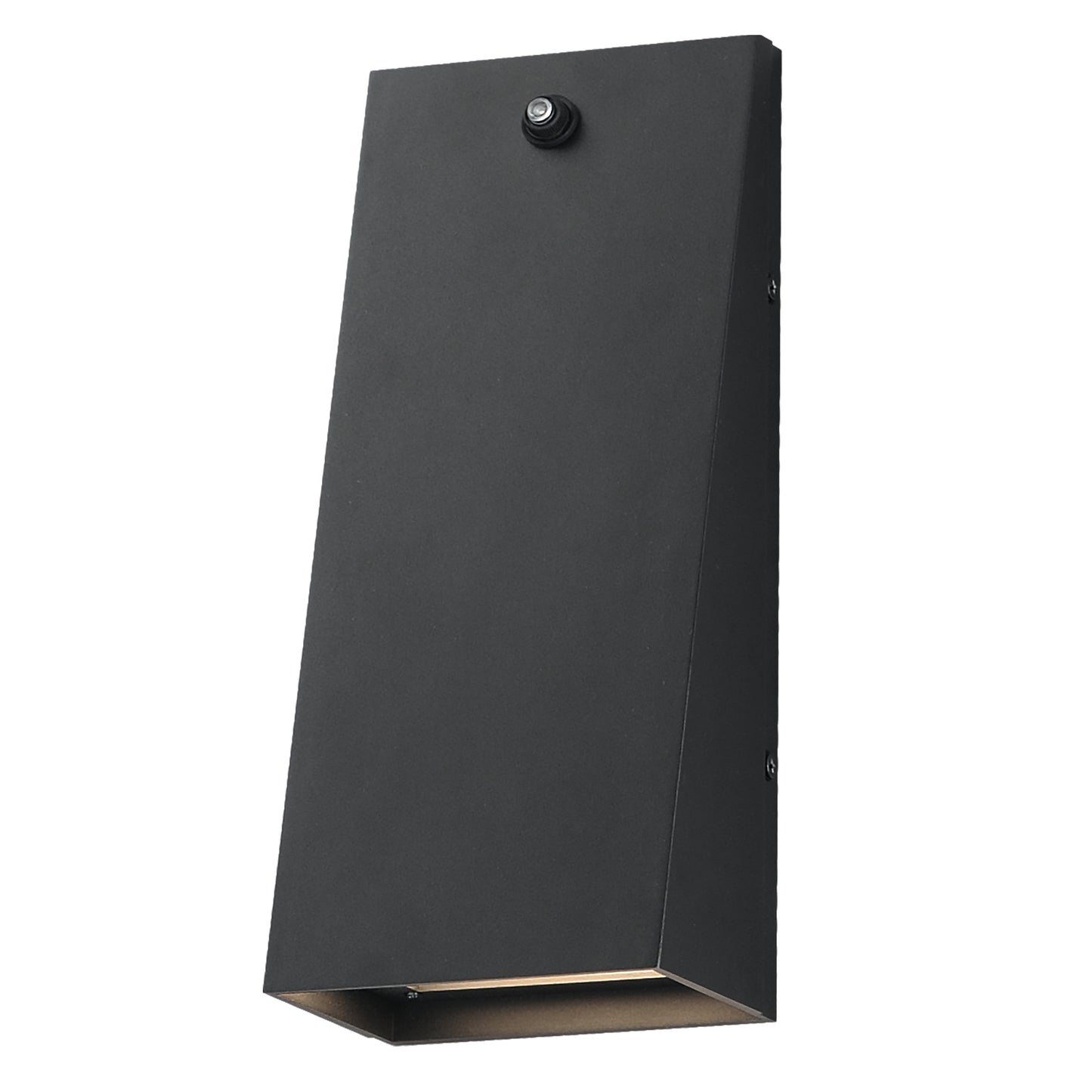 Pathfinder Tall LED Wall Sconce w Photocell 5CCT Black by Maxim Lighting