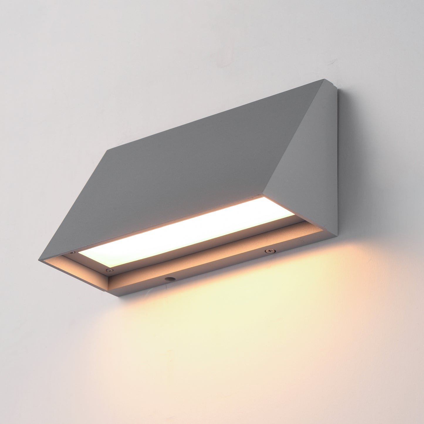 Pathfinder Wide LED Wall Sconce 5CCT Silver by Maxim Lighting