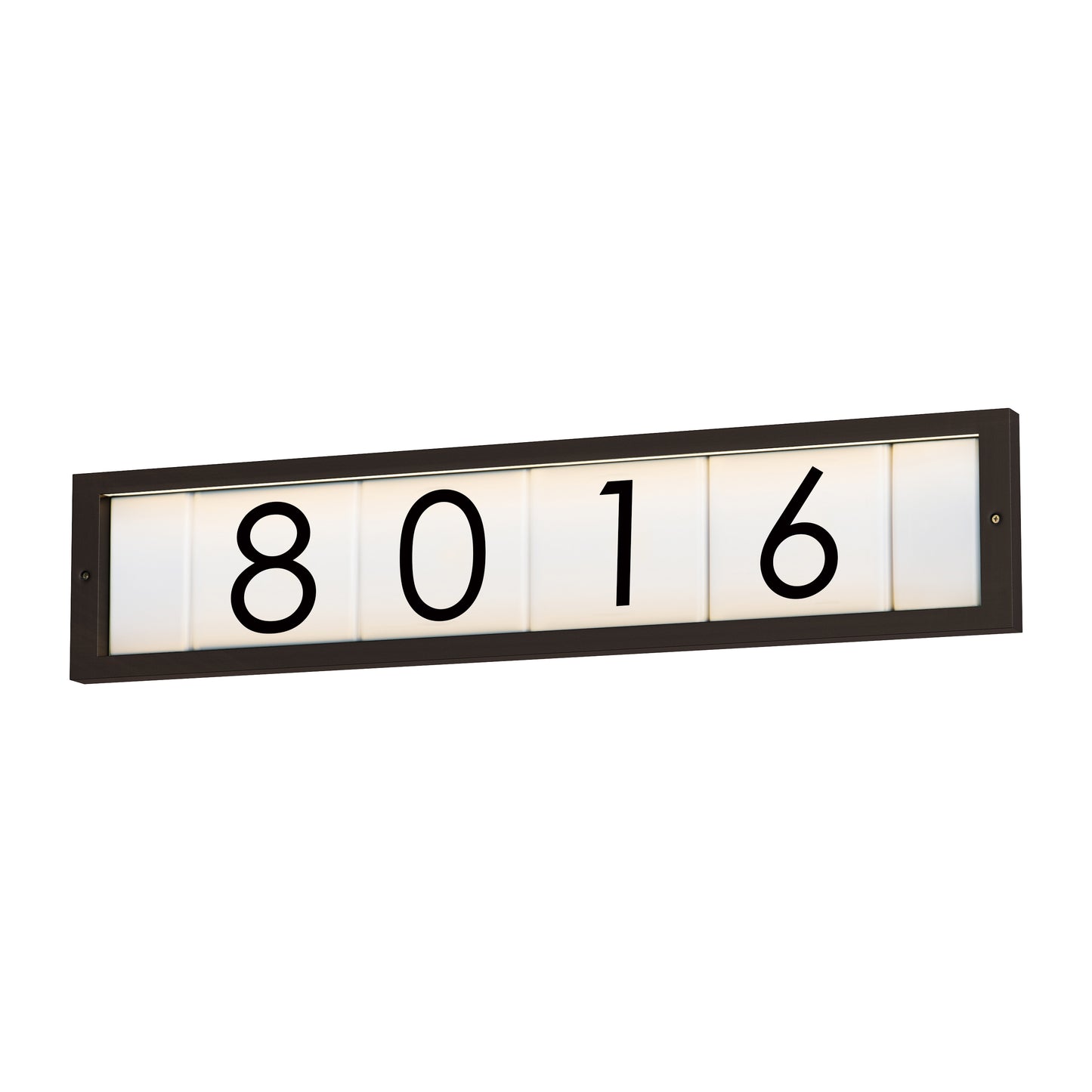 25" LED Address Frame Clean Bronze by Maxim Lighting
