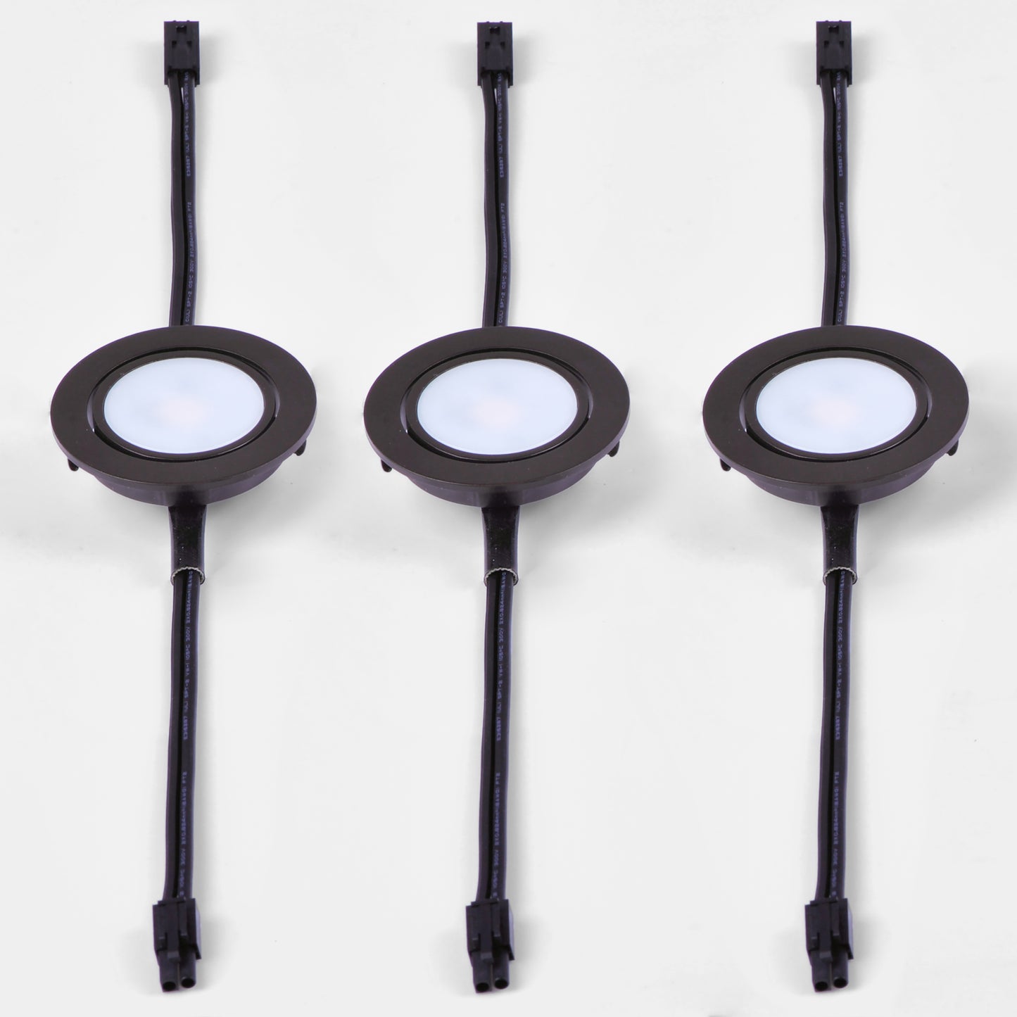 CounterMax MX-LD-AC LED Puck 2700K (3/PK) Anodized Bronze by Maxim Lighting