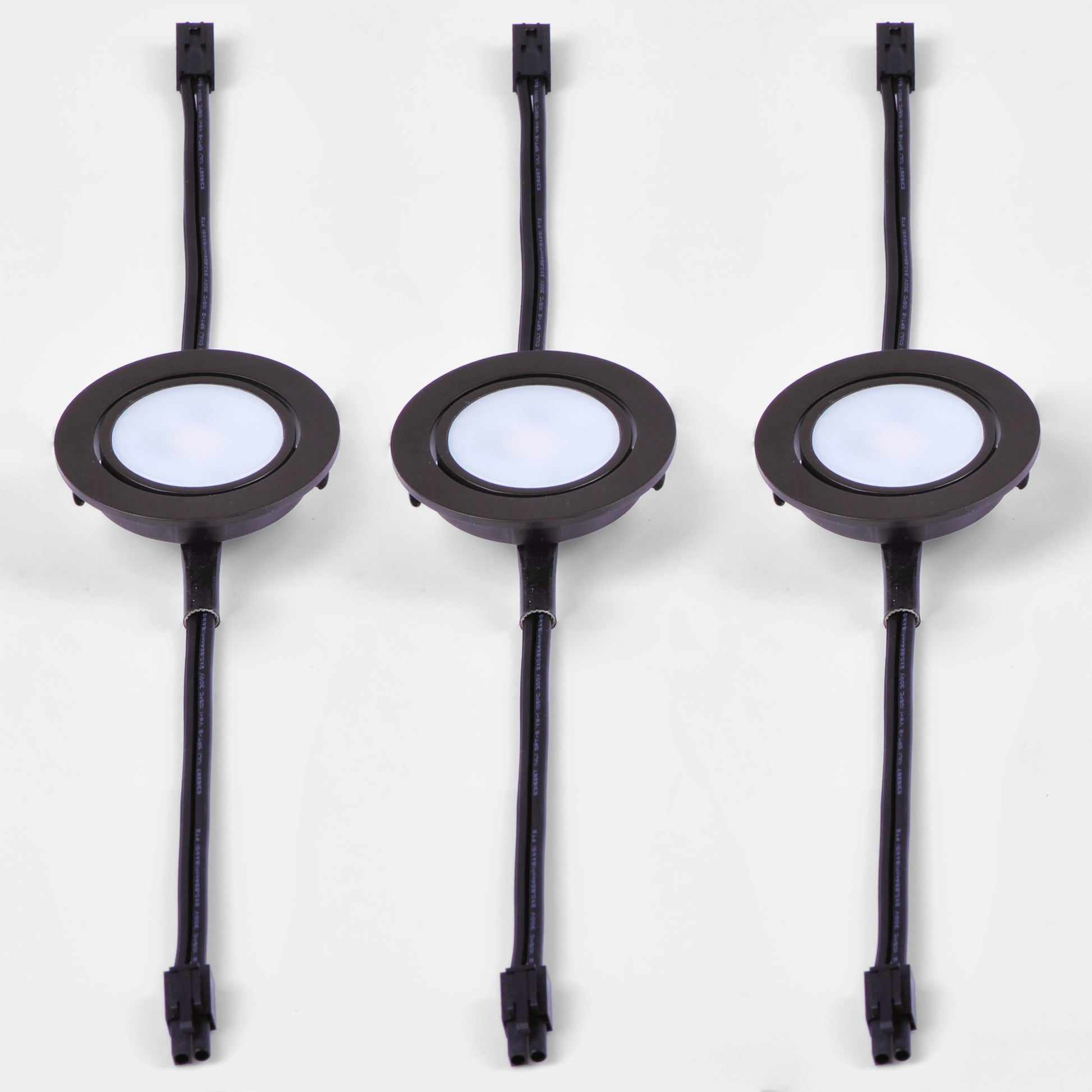CounterMax MX-LD-AC LED Puck 2700K (3/PK) Anodized Bronze by Maxim Lighting