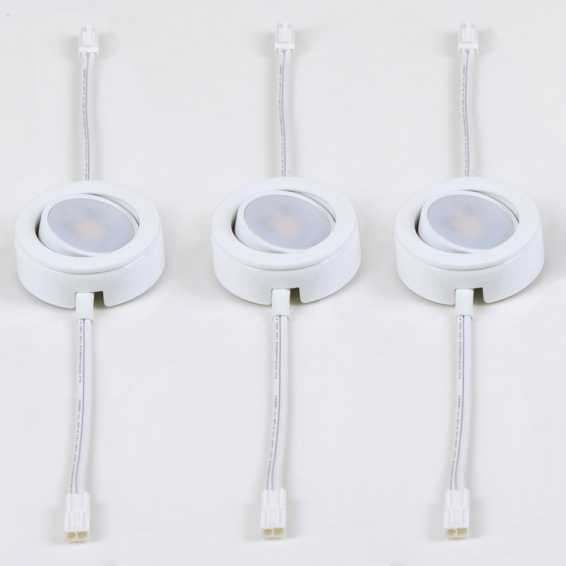 CounterMax MX-LD-AC LED Puck 2700K (3/PK) White by Maxim Lighting