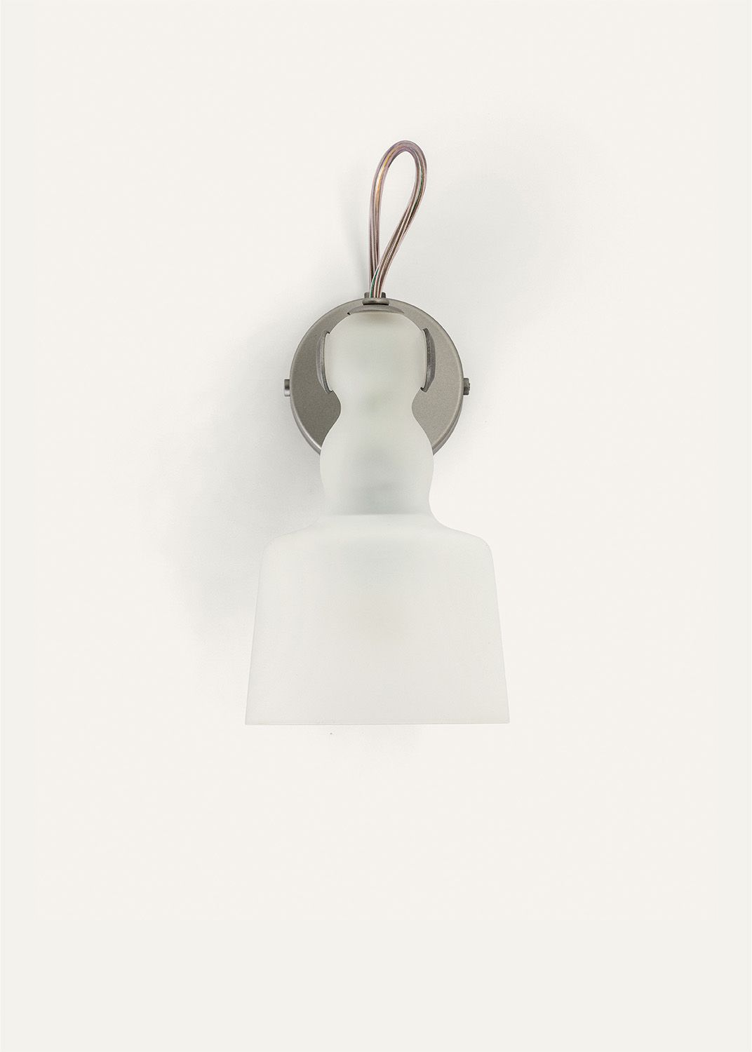 Produzione Privata Acquaparete in sanded glass – wall light by Michele De Lucchi, photo 5