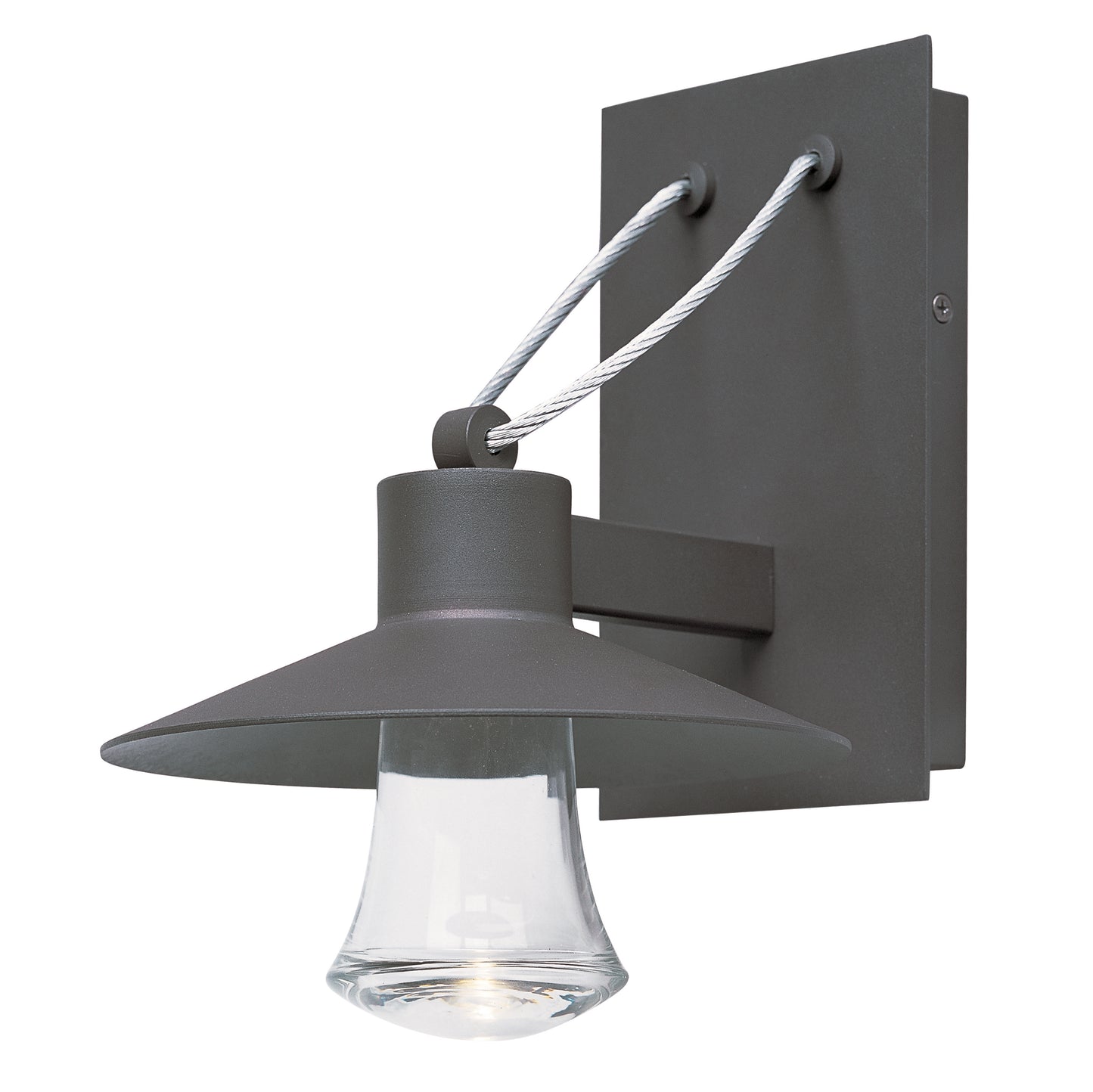 Civic Small LED Outdoor Wall Sconce Architectural Bronze by Maxim Lighting